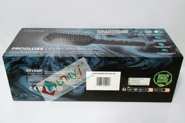 Unityj Uk Beauty REVAMP Progloss Deep Form Ceramic Straightening Brush 3 816
