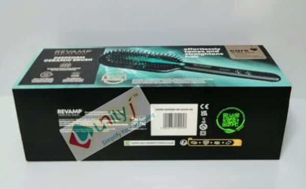 Unityj Uk Beauty REVAMP Progloss Deep Form Ceramic Straightening Brush 5 818