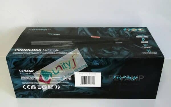 Unityj Uk Beauty REVAMP Progloss Digital Ceramic Hair Straighteners 1 836