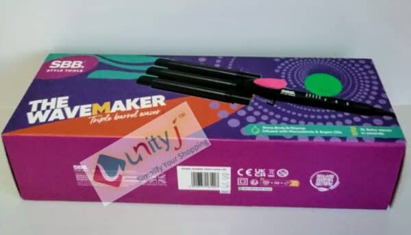 Unityj Uk Beauty Used SBB The Wavemaker Triple Barrel Waver 2 828