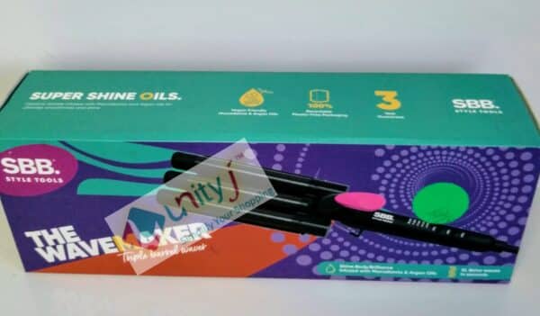 Unityj Uk Beauty Used SBB The Wavemaker Triple Barrel Waver 826