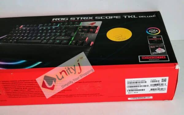 Unityj Uk Computers ASUS ROG Strix Scope TKL Delux Mechanical Gaming Keyboard 2 1966