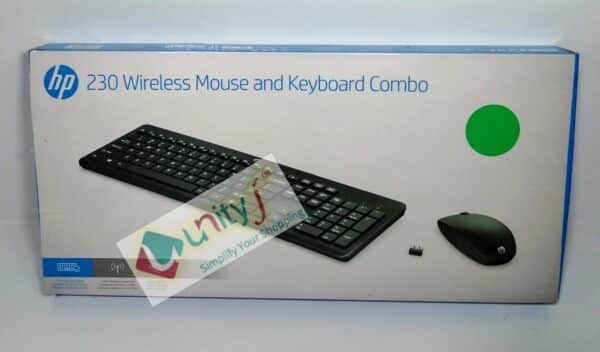 Unityj Uk Computers HP 230 Wireless Keyboard And Mouse Combo Set 2023