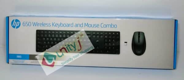 Unityj Uk Computers HP 650 Programmable Wireless Keyboard & Mouse Set 2017