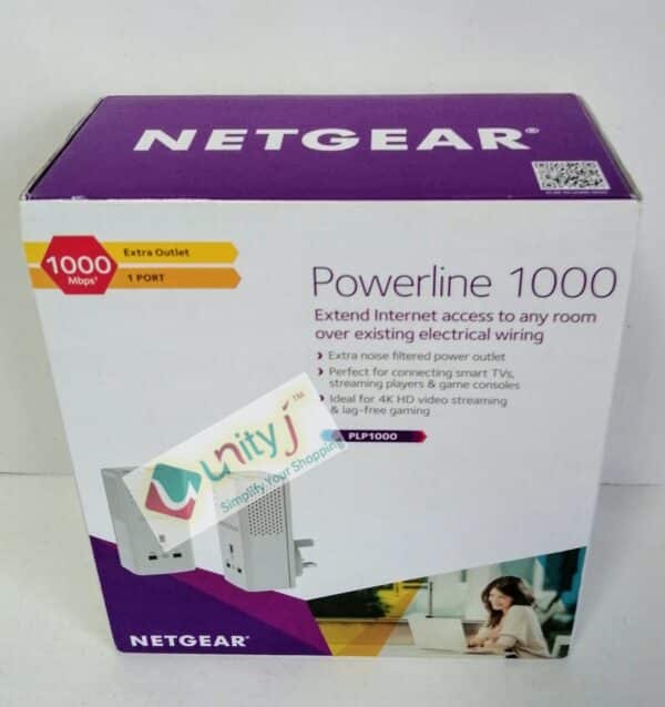 Unityj Uk Computers NETGEAR PL1000 Powerline Adapter 1000Mbps 1971