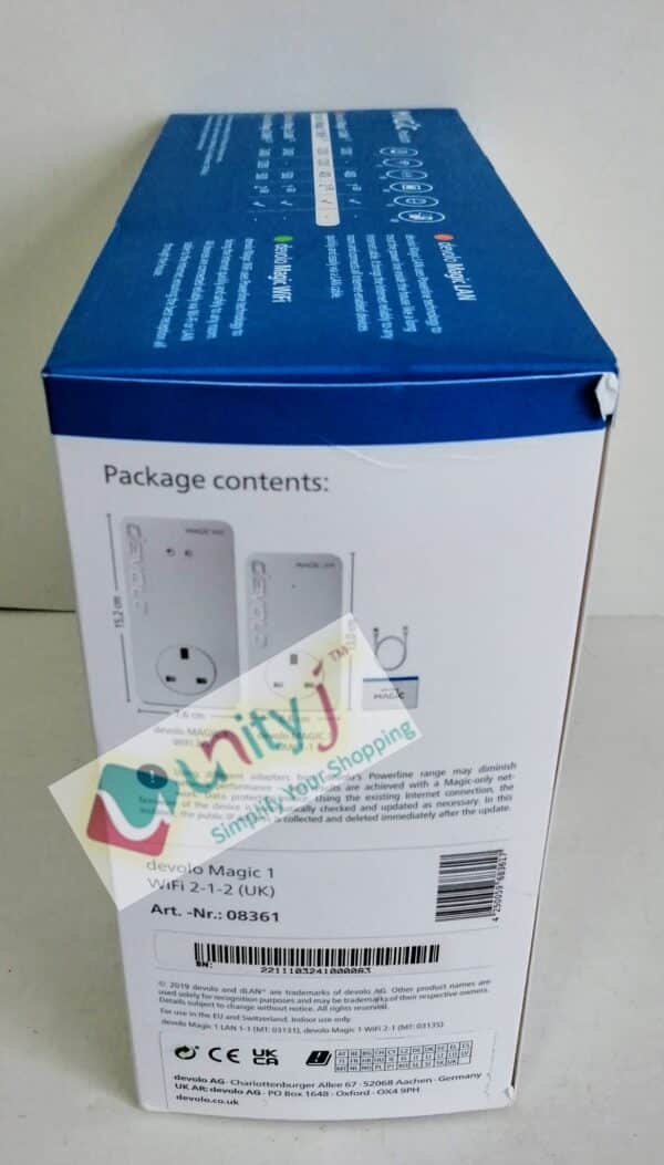 Unityj Uk Computers Devolo Magic 1 1200 Wi Fi 5 Starter Kit 3 2007