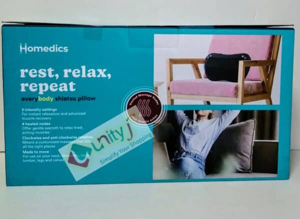 Unityj Uk Health HoMedics Everybody Shiatsu Massage Pillow 1 621