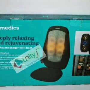 Unityj Uk Health HoMedics Shiatsu Back And Shoulder Massager Adjustable Massage Chair 1 648