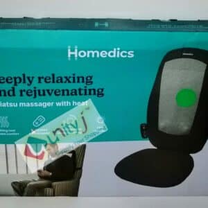 Unityj Uk Health HoMedics Shiatsu Back And Shoulder Massager Adjustable Massage Chair 647