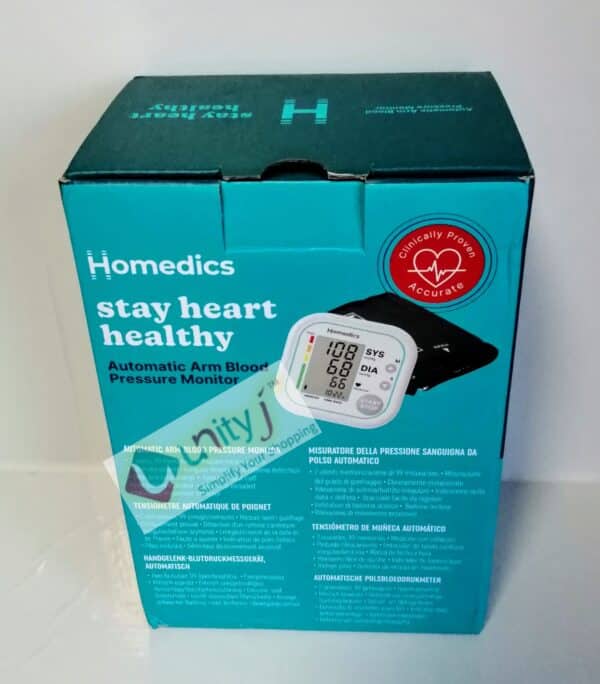 Unityj Uk Health Homedics Automatic Arm Blood Pressure Monitor 1 628