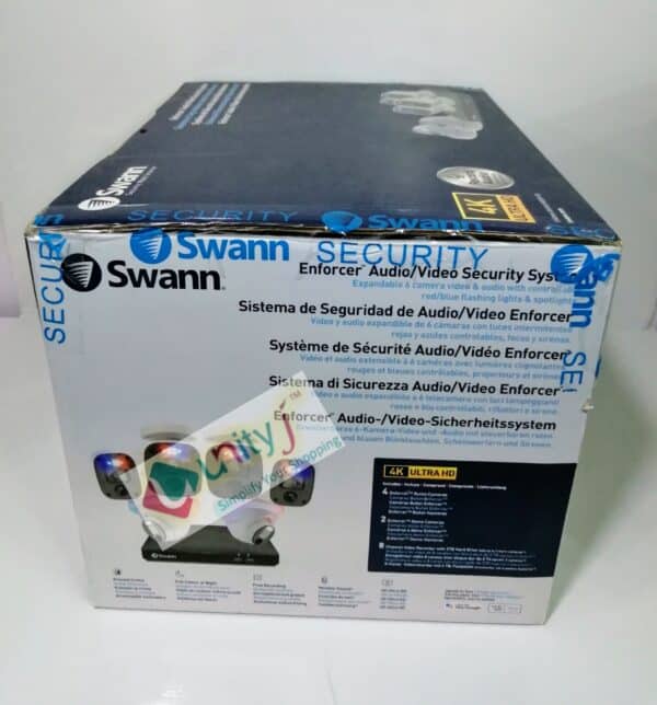 Unityj Uk Household Swann 8 Channel 2TB DVR Recorder With 4 X 4k Full HD Enforcer 3 698