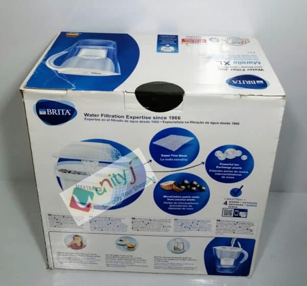 Unityj Uk Kitchen Appliances BRITA Marella XL Water Filter Jug 1 2050