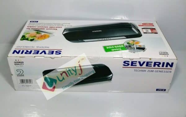 Unityj Uk Kitchen Appliances Severin Vacuum Bag Sealer With 170 W Of Power FS 3609, Black 1 2044