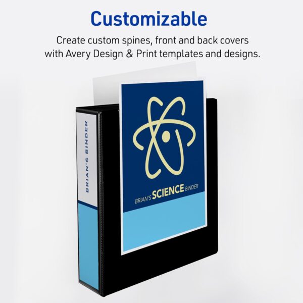 Unityj Uk Office Avery Ring Binder Folder 4 652