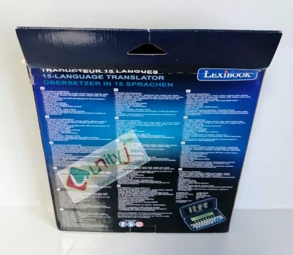 Unityj Uk Office Lexibook 15 Language Translator 1 648