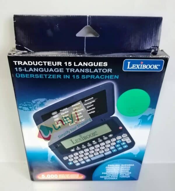 Unityj Uk Office Lexibook 15 Language Translator 647