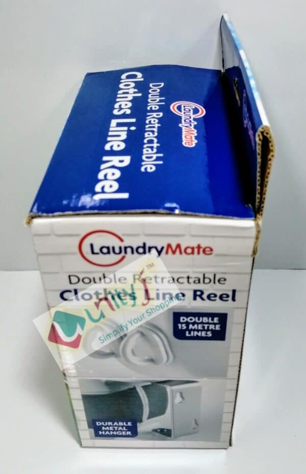 Unityj Uk Appliances LaundryMate Retractable Duo Reel Washing Line 2x15M 1 984
