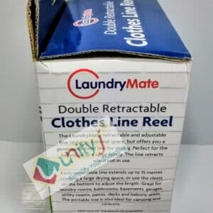 Unityj Uk Appliances LaundryMate Retractable Duo Reel Washing Line 2x15M 2 985