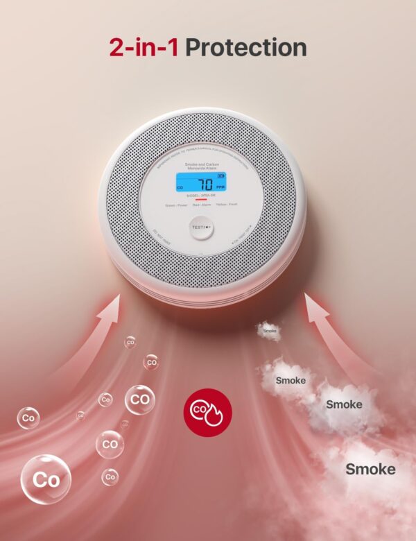 Unityj Uk Appliances X Sense Combination Smoke Alarm 3 947