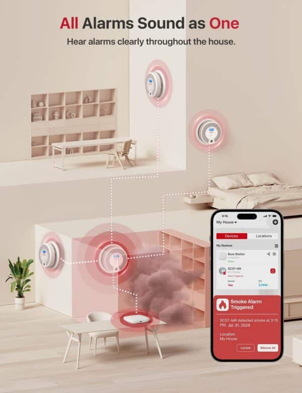Unityj Uk Appliances X Sense Smart Smoke 1 957