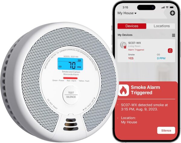 Unityj Uk Appliances X Sense Wi Fi Combination Smoke Alarm 926