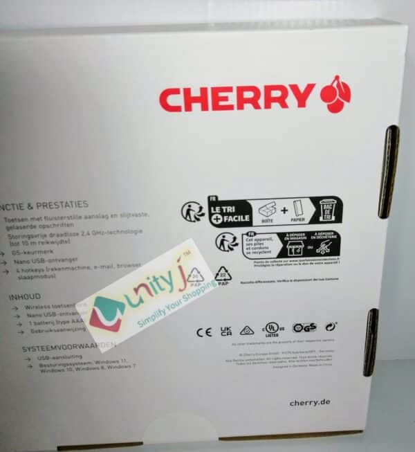 Unityj Uk Computers CHERRY KW 3000, Wireless Keyboard 3 2043