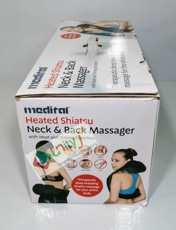 Unityj Uk Health MEDITAL Heated Shiatsu Neck And Back Massager 1 660