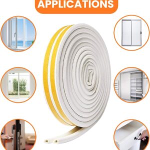 Unityj Uk Industrial 4X Window Draught Excluder Tape 2 153
