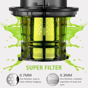 Unityj Uk Kitchen Appliances Aobosi Cold Press Slow Masticating Juicer 3 2097
