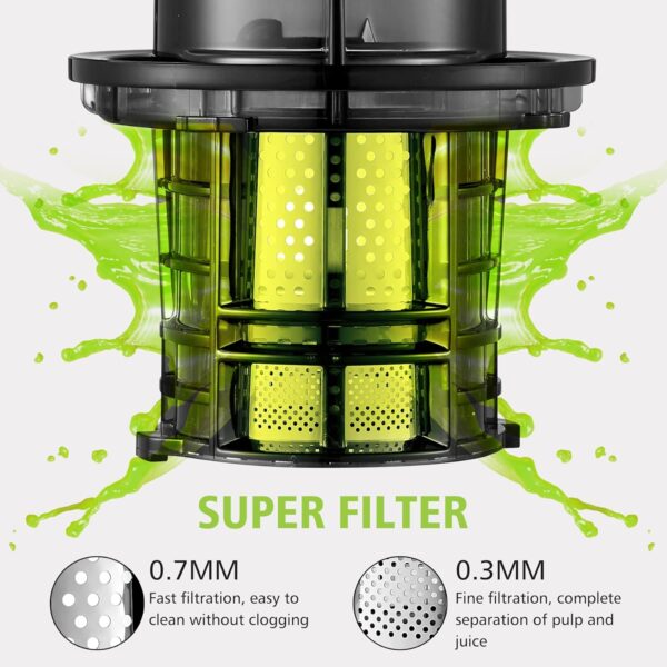 Unityj Uk Kitchen Appliances Aobosi Cold Press Slow Masticating Juicer 3 2097