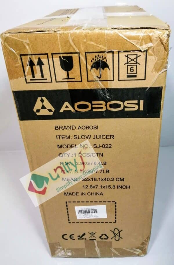 Unityj Uk Kitchen Appliances Aobosi Slow Masticating Juicer Grey 1 2092
