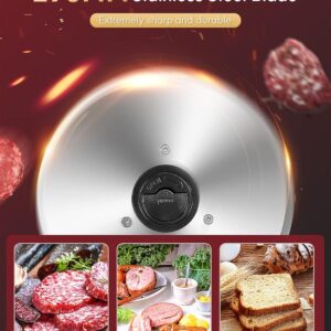 Unityj Uk Kitchen Appliances FOHERE Electric Meat Slicer 2 2076