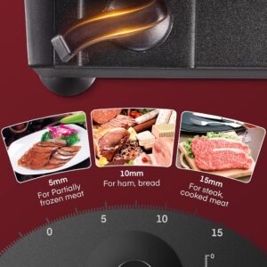 Unityj Uk Kitchen Appliances FOHERE Electric Meat Slicer 4 2074