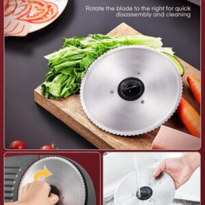 Unityj Uk Kitchen Appliances FOHERE Electric Meat Slicer 5 2073