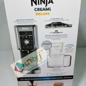 Unityj Uk Kitchen Appliances Ninja CREAMi Deluxe Ice Cream Maker NC501UK 1 2106