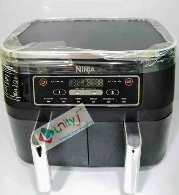 Unityj Uk Kitchen Appliances Ninja Dual Zone Digital Air Fryer AF300UK – 7.6L 2101