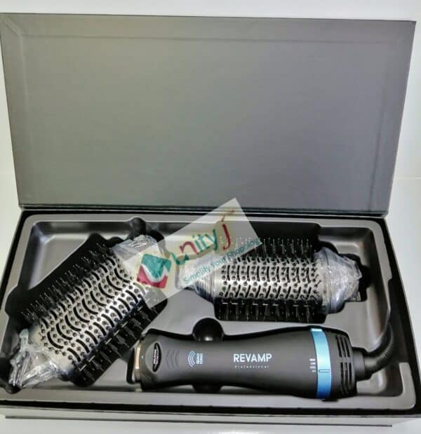 Unityj Uk Beauty REVAMP Volume & Style Hot Brush Styler 4 In 1 Blow Dry 1 884