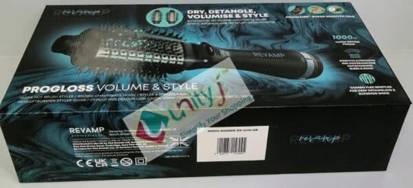 Unityj Uk Beauty REVAMP Volume & Style Hot Brush Styler 4 In 1 Blow Dry 5 887