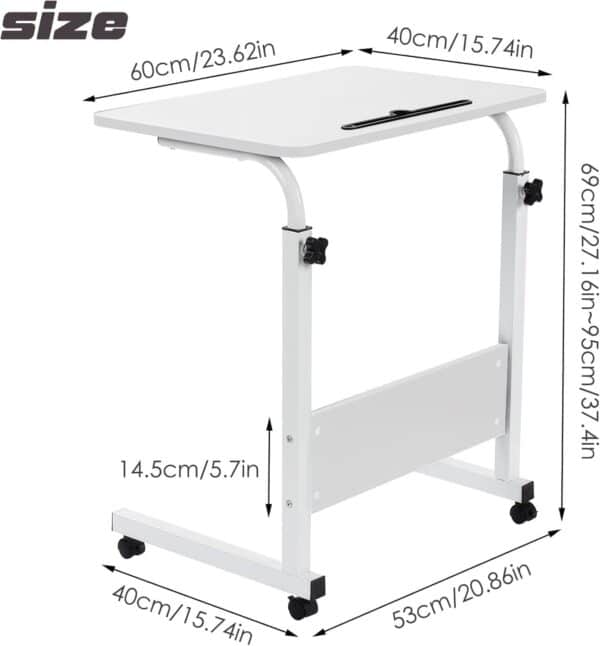 Unityj Uk Computers GRANDMA SHARK Adjustable Laptop Table 1 2103
