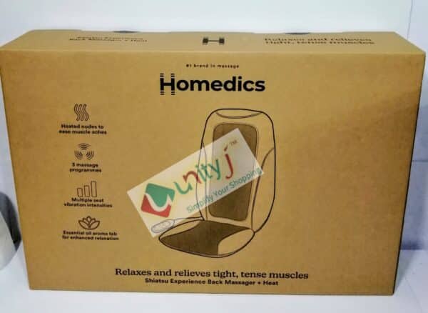 Unityj Uk Health HoMedics Shiatsu Back Massage Chair SBM 65H GB 675