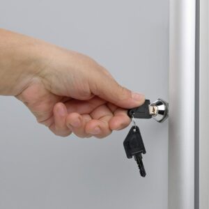 Unityj Uk Office Bi Office Lockable Notice Board 1 696