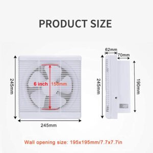 Unityj Uk Appliances HUGOOME Exhaust Shutter Fan 1 1016