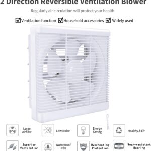 Unityj Uk Appliances HUGOOME Exhaust Shutter Fan 3 1014