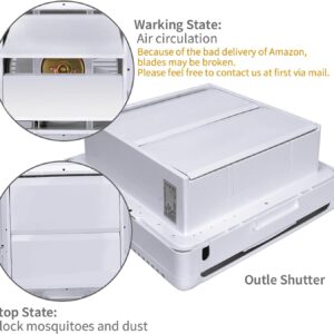 Unityj Uk Appliances HUGOOME Exhaust Shutter Fan 4 1013