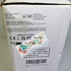 Unityj Uk Appliances HUGOOME Open Size 7.97.9 Exhaust Shutter Fan 300m³h 1 1010