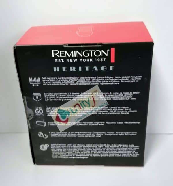 Unityj Uk Beauty Remington, Vintage Men's Beard Trimmer, MB9100 1 893