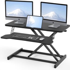 Unityj Uk Computers MEQATS Adjustable Standing Desk Converter 2190