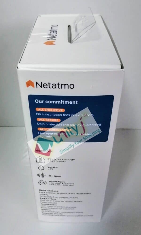 Unityj Uk Industrial Netatmo Home Coach Smart Indoor Air Quality Monitor 4 164