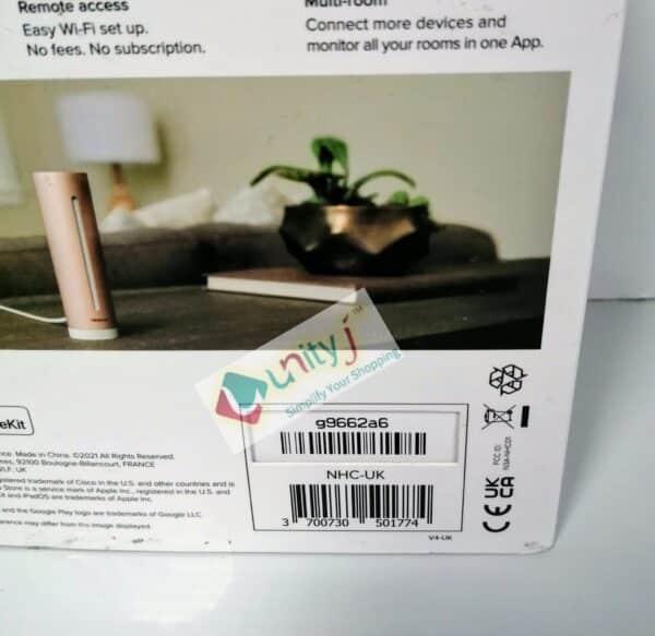 Unityj Uk Industrial Netatmo Home Coach Smart Indoor Air Quality Monitor 5 165
