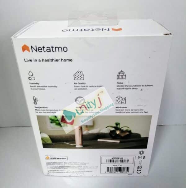 Unityj Uk Industrial Netatmo Home Coach Smart Indoor Air Quality Monitor 6 166
